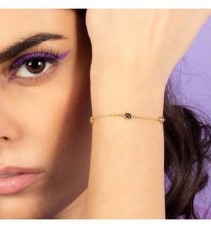 Bracelet Petites Pépites - Doré