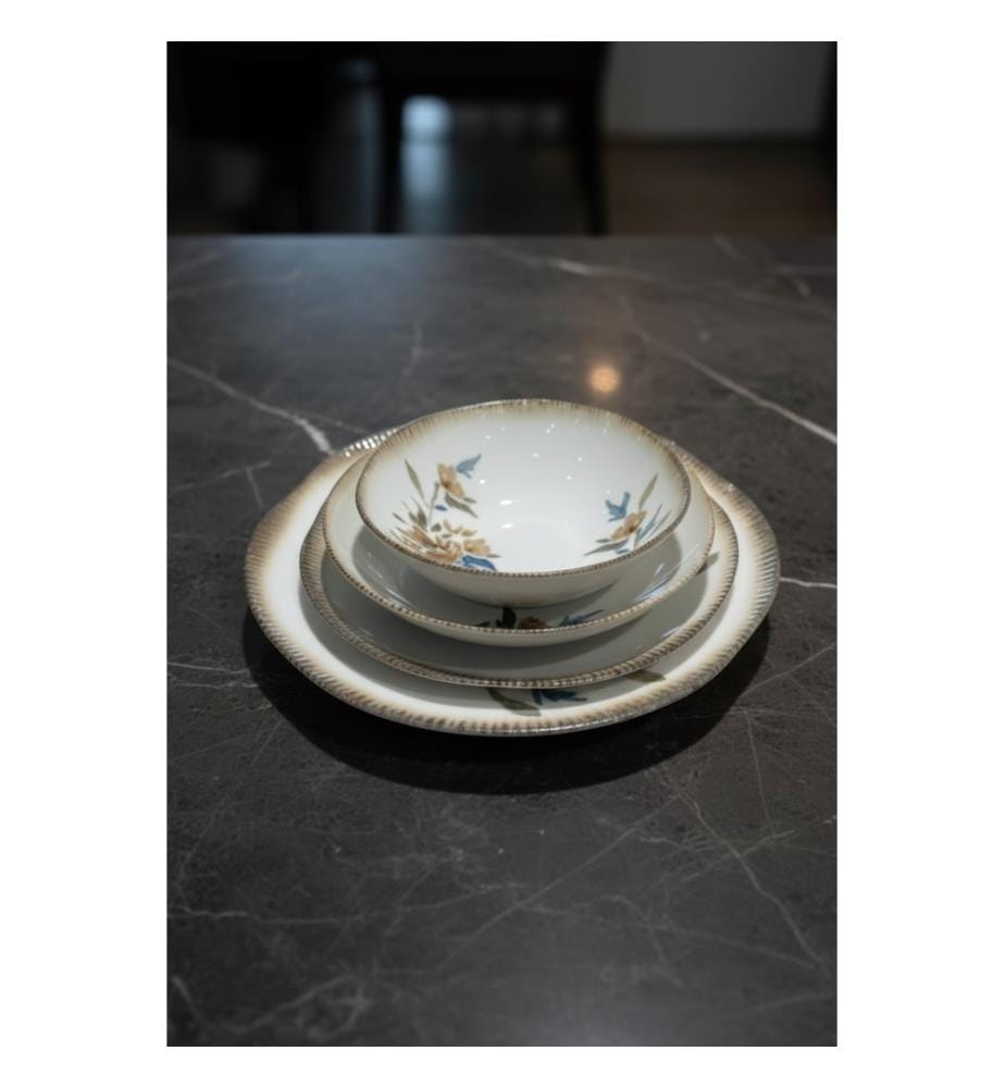 Tischservice (24-teilig) – Mehrfarbig