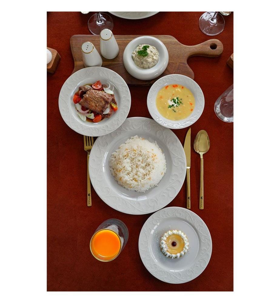 Breakfast Set (24 pieces) - White