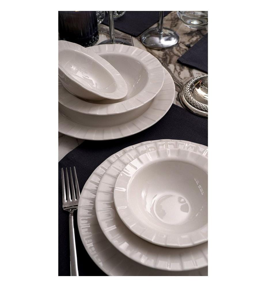 Breakfast Set (24-piece) - White