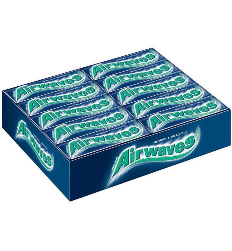 30x Airwaves Menthol & Eucalyptus Dragees - 14g
