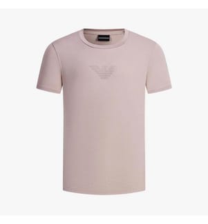 T-Shirt mit Rundhalsausschnitt – Braun