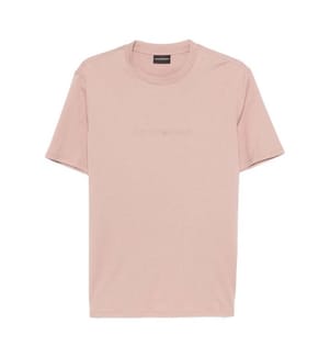 T-Shirt mit Rundhalsausschnitt – Braun