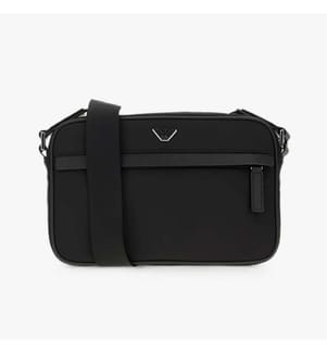 Borsa a tracolla Logo-Plaque - Nero