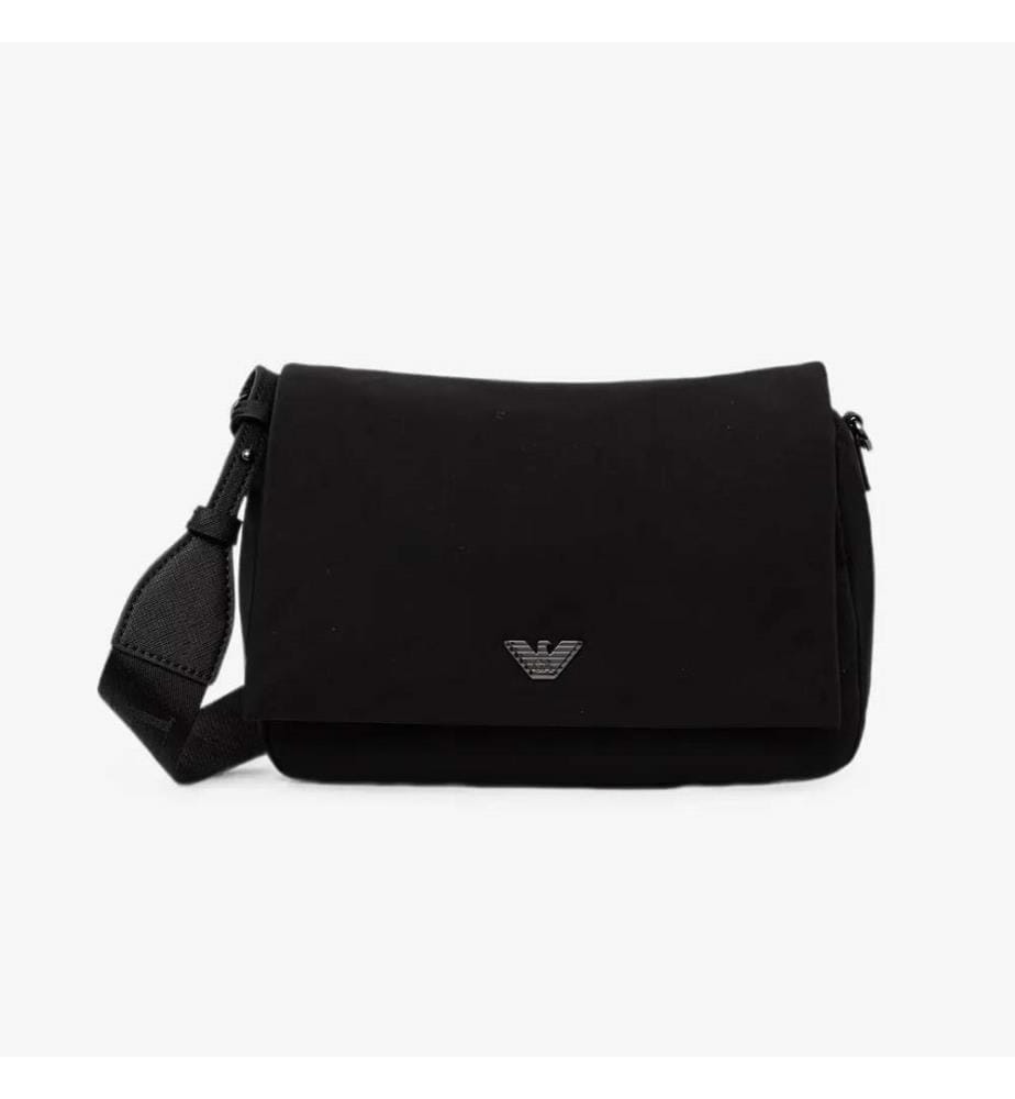 Borsa a tracolla Logo-Plaque - Nero