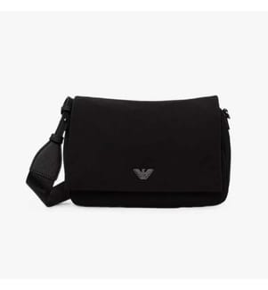 Borsa a tracolla Logo-Plaque - Nero