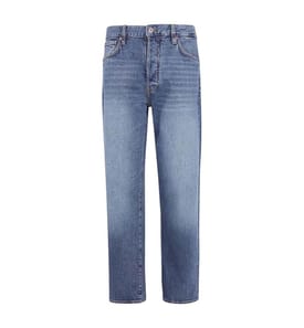 Weite Jeans mit weitem Bein – Blau
