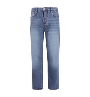 Weite Jeans mit weitem Bein – Blau