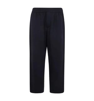 Hose mit elastischem Bund – Schwarz