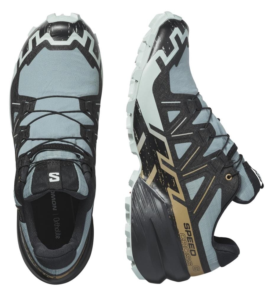 Speedcross 6 Trailrunning-Schuhe - Trooper & Schwarz & Wood Trush