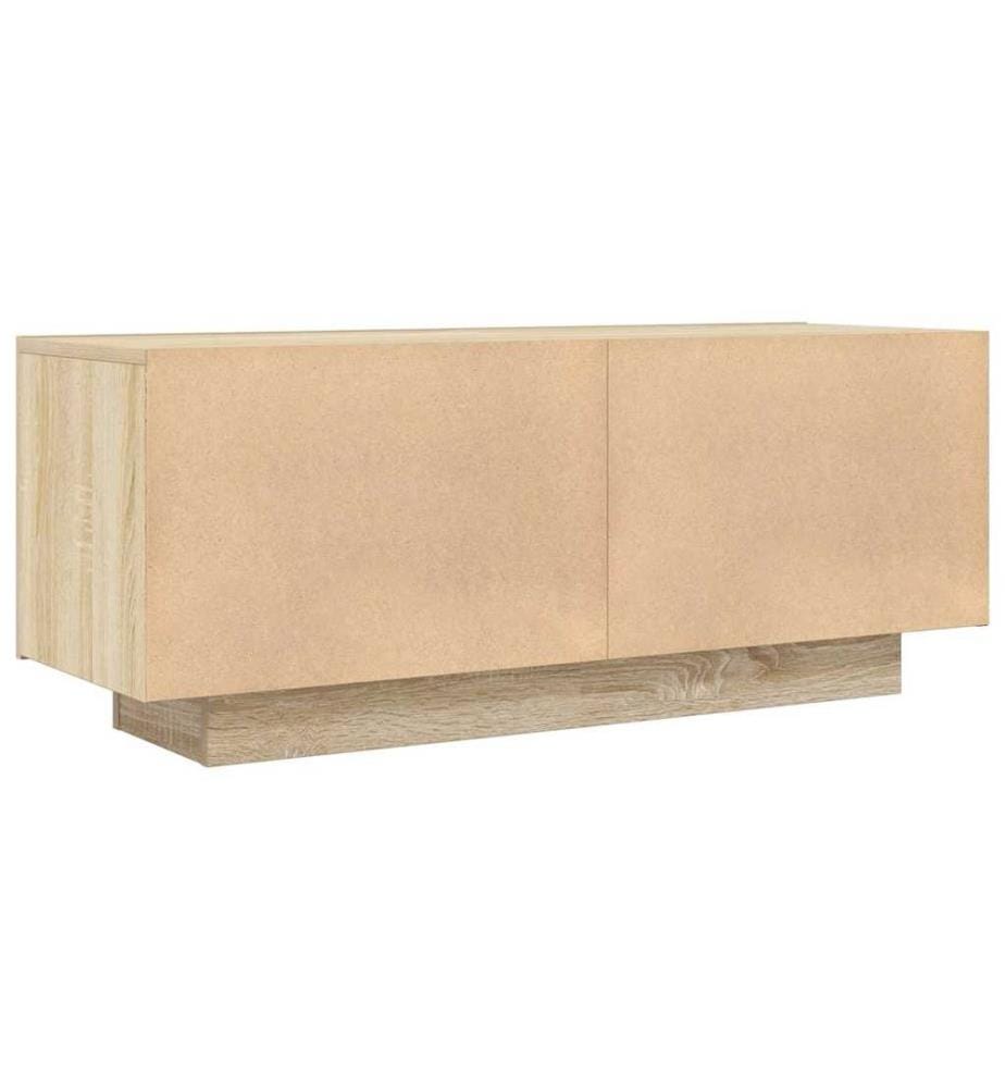 TV-Schrank Sonoma-Eiche 100x35x40 cm Holzwerkstoff