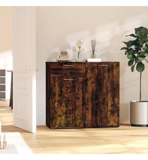 Sideboard Räuchereiche 80x36x75 cm Holzwerkstoff