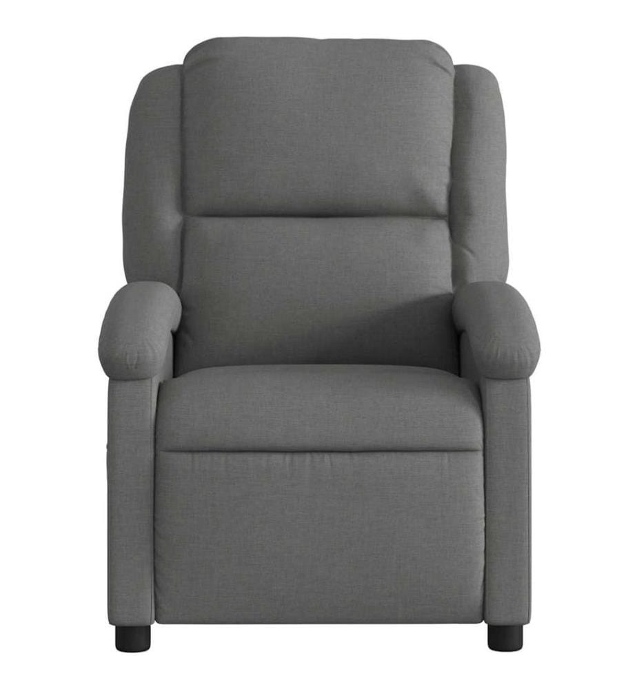 Relaxsessel Dunkelgrau Stoff
