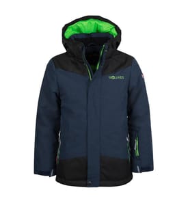 Jacke Dunkelblau und Grün