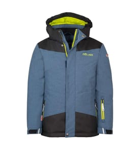 Wasserdichte isolierte Jacke - mystisch blau/grün leuchtend