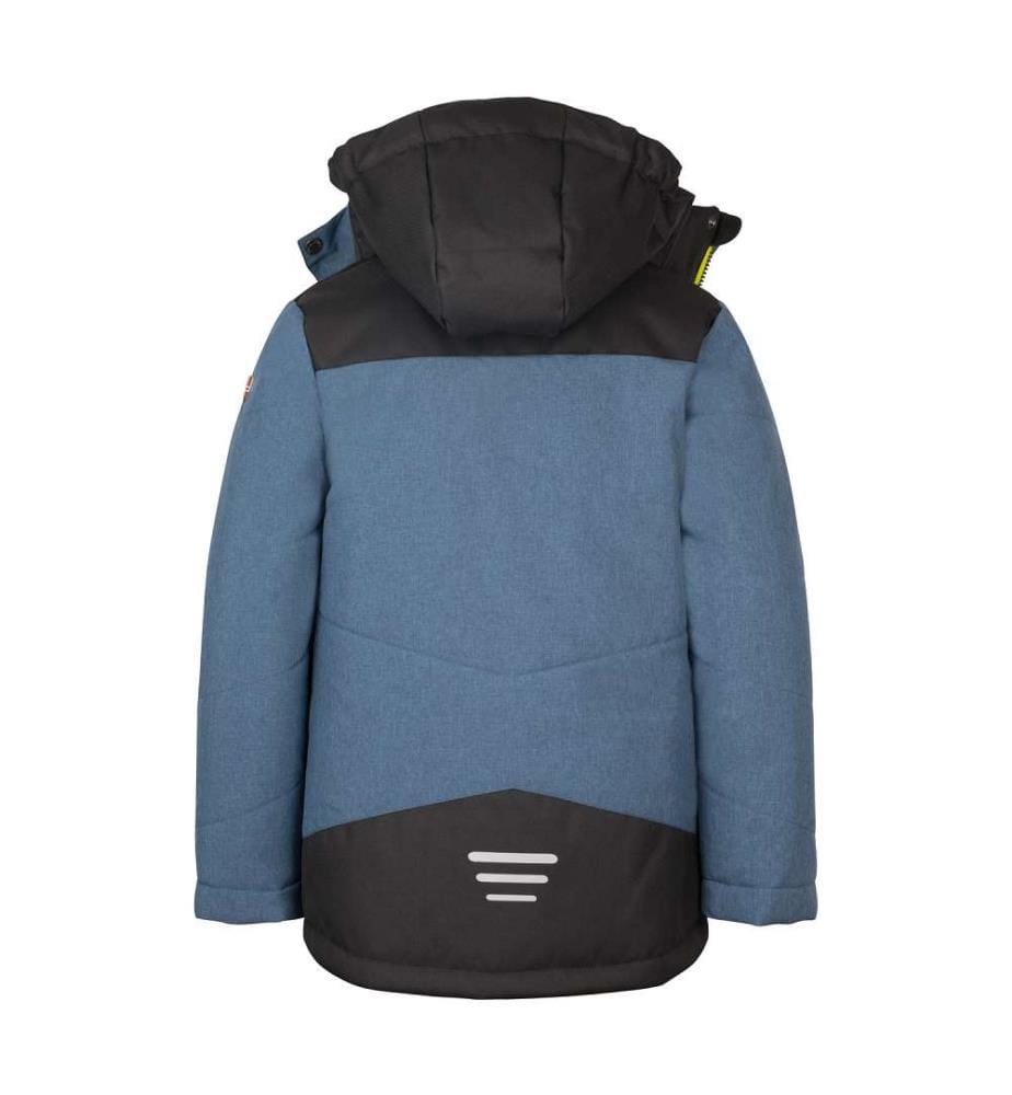 Wasserdichte isolierte Jacke - mystisch blau/grün leuchtend