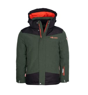 Norefjell Jacke - Waldgrün und Orange