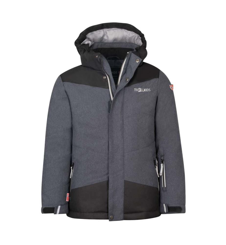 Wasserdichte isolierte Jacke - schwarz