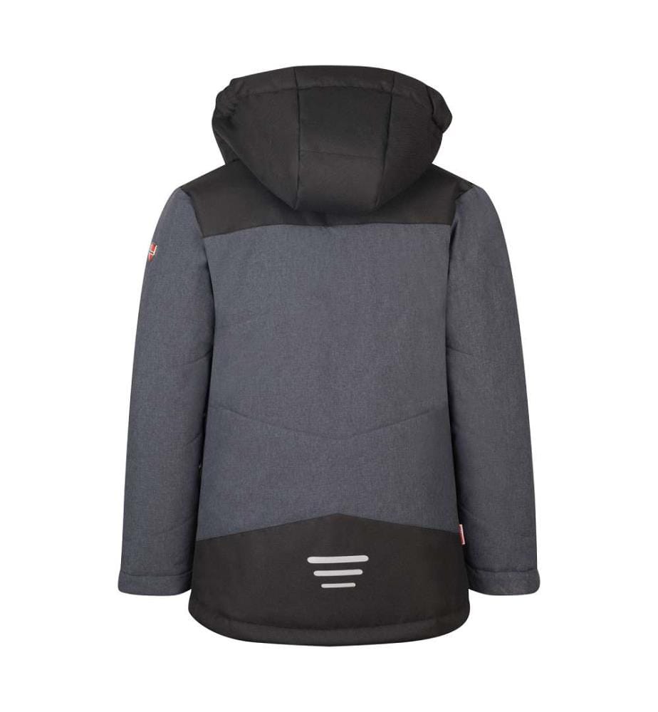 Wasserdichte isolierte Jacke - schwarz