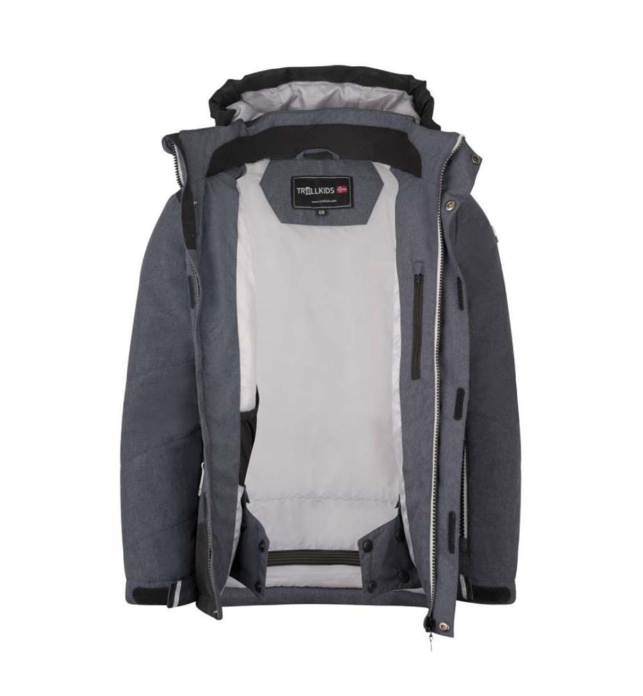 Wasserdichte isolierte Jacke - schwarz