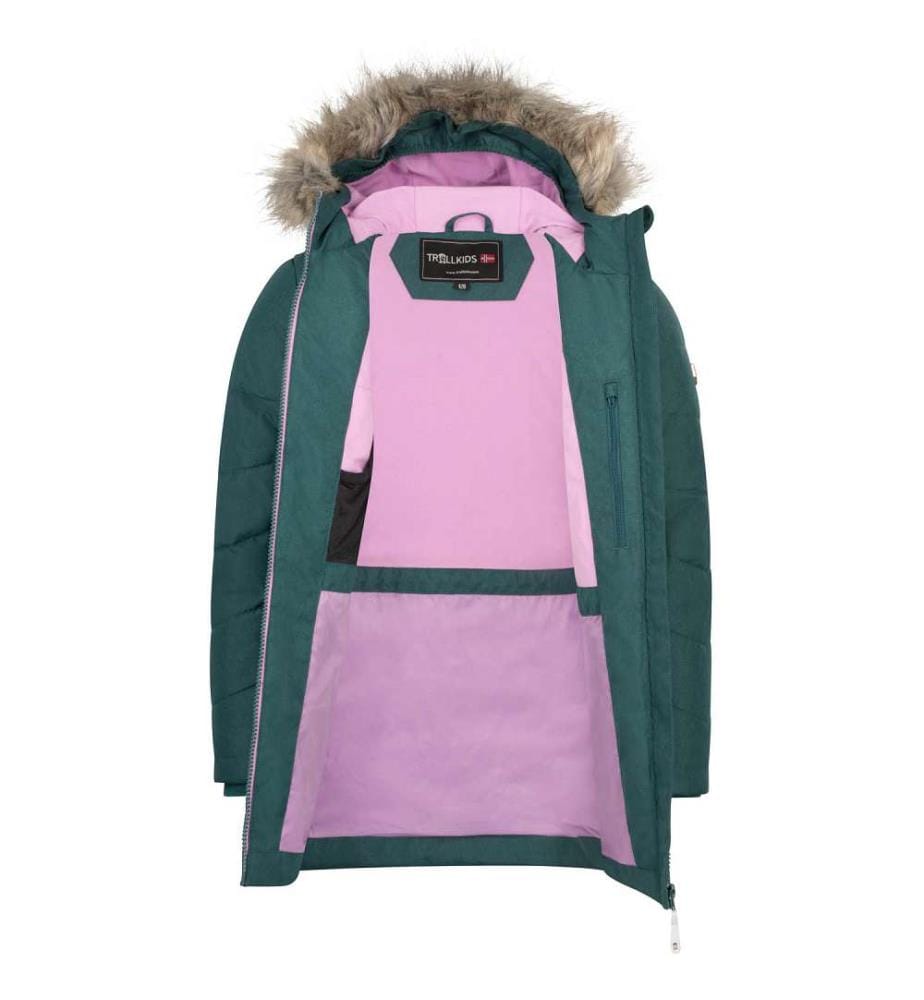 Wasserdichte, isolierte Jacke - Mitternachtspurpur/hellviolett