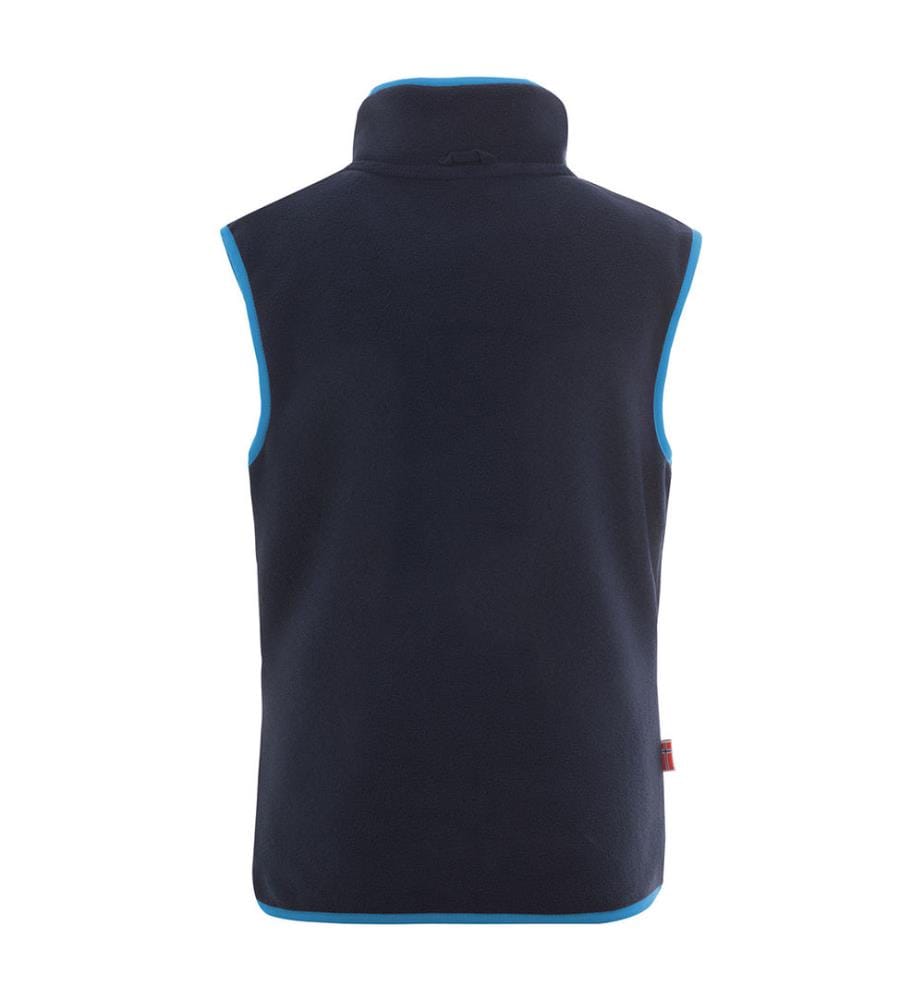 Fleece-Gilet Arendal - Marinblau und Blau