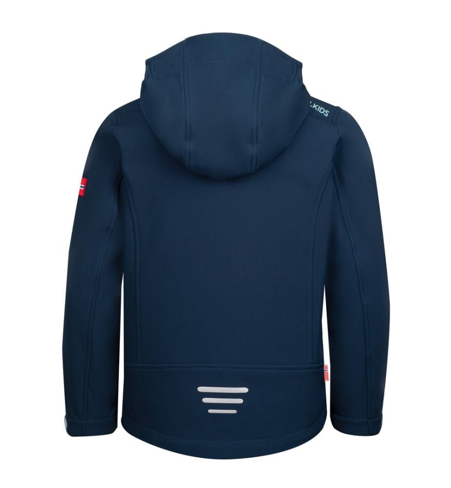 Trollfjord Jacke - marineblau und aquamarin