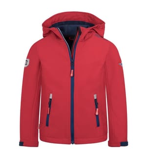 Trollfjord Jacket - leuchtendes Rot und mystisches Blau