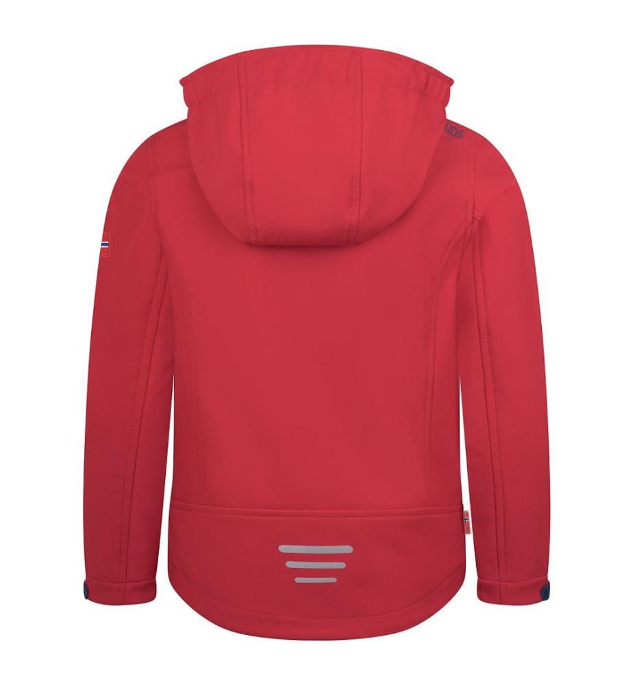 Trollfjord Jacket - leuchtendes Rot und mystisches Blau