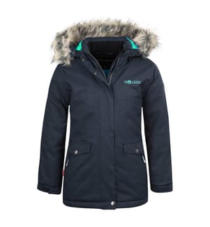 Parka Anthrazit und Grün