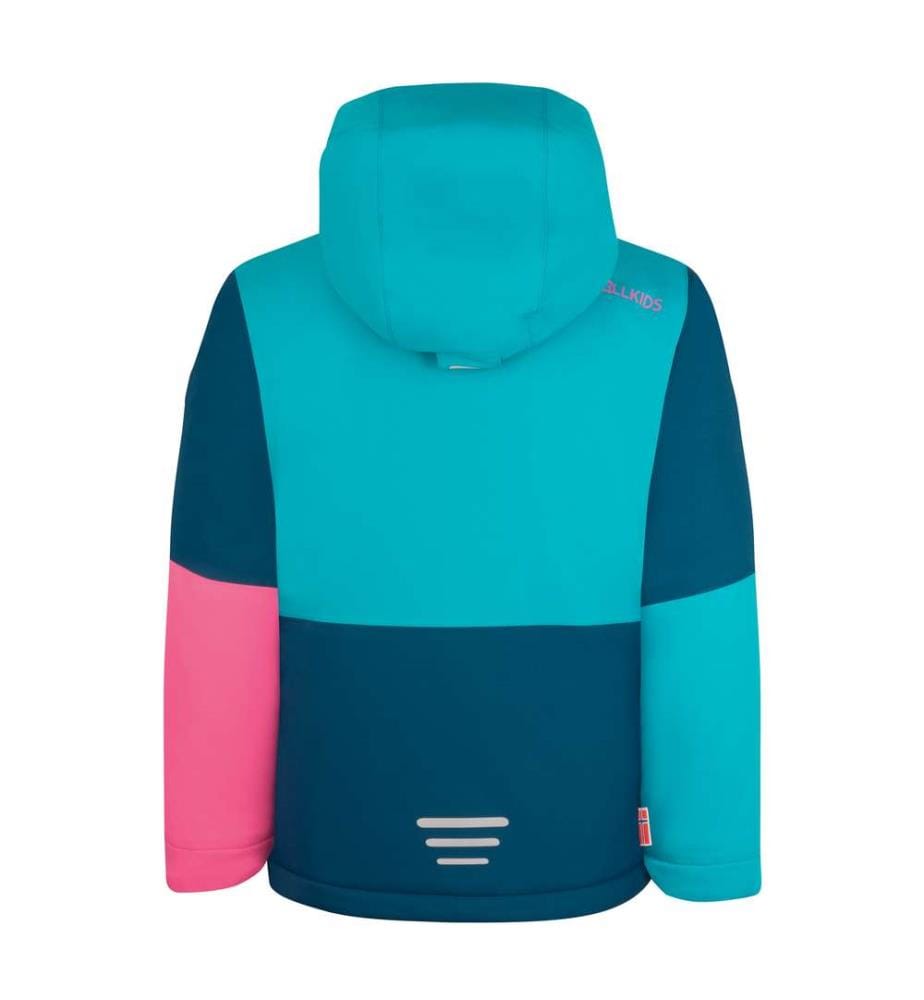 Veste Hallingdal - Turquoise foncé/Bleu Madère/Magenta clair