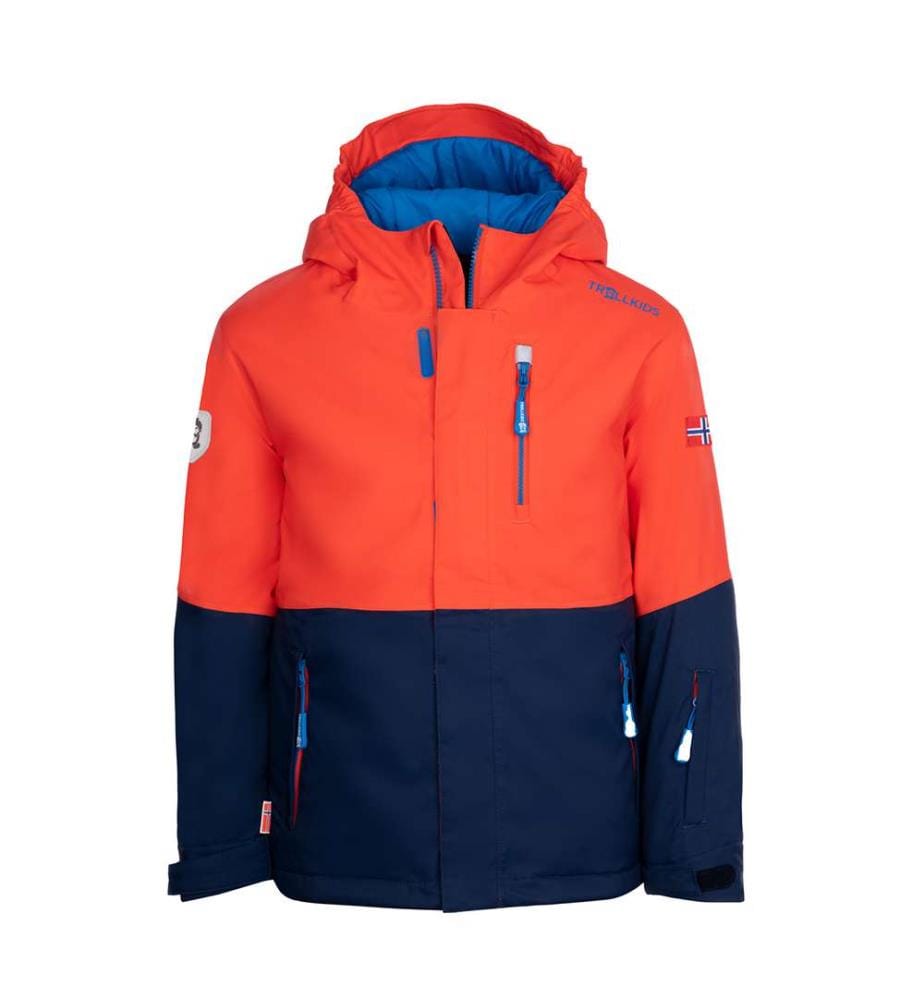 Veste de Ski Hallingdal - Marine et Orange