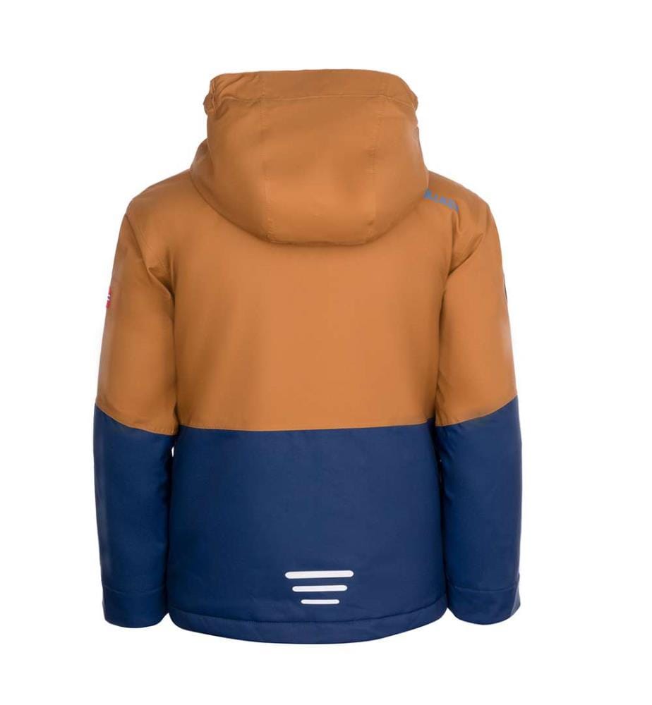 Skijacke Hallingdal - Bronze und Marinblau