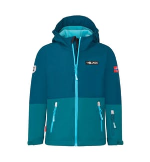 Skjorta Softshell Jacke - Lagoon Green & Madeira Blue & Pool Blue