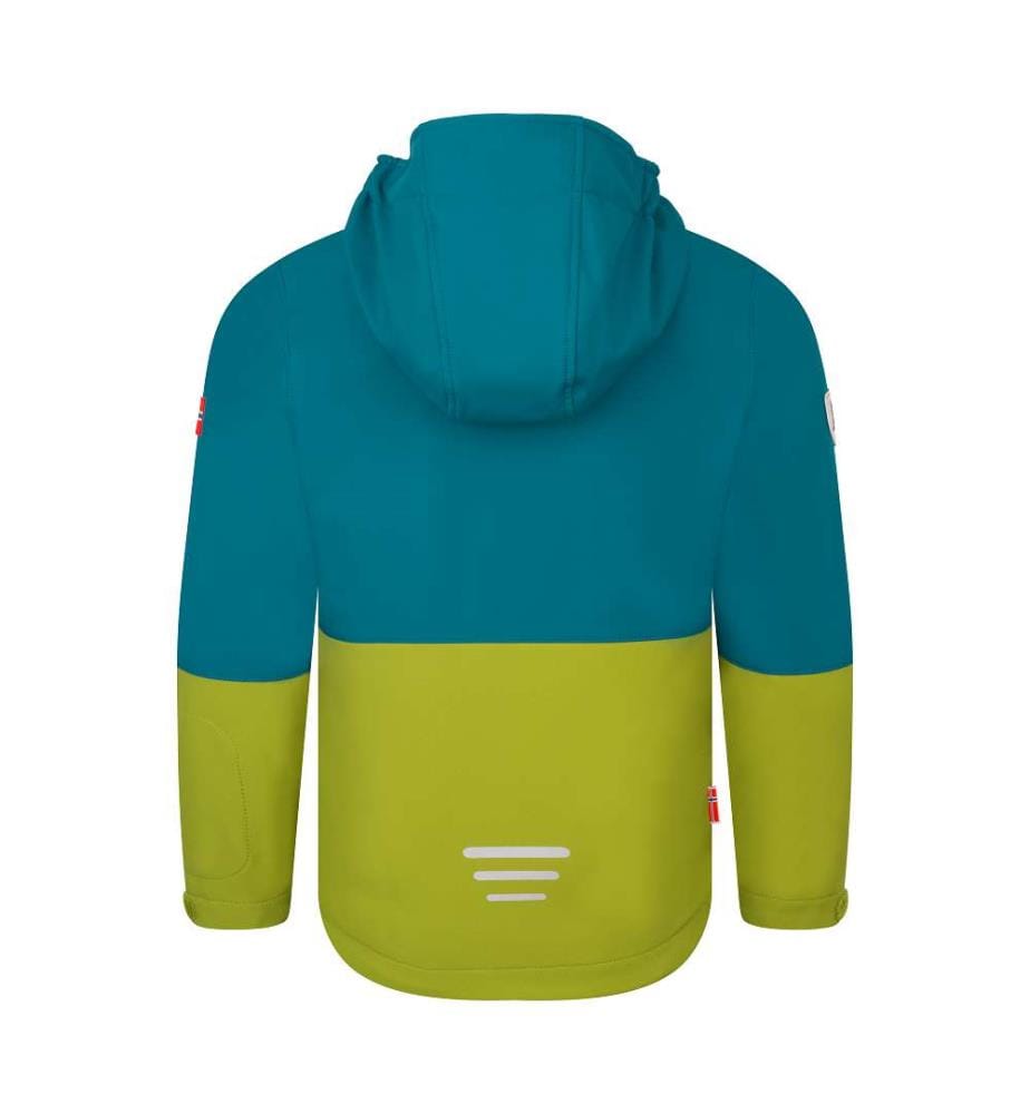 Skjorta Softshell Jacke - Pear Green & Lagoon Green & Sahara Sunset