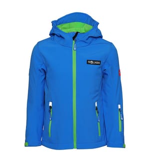 Jacke Softshell Oslofjord Blau und Grün