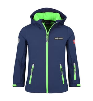 Jacke Oslofjord - Marinblau und Hellgrün
