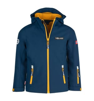 Softshelljacke Oslofjord - Blau und Gelb