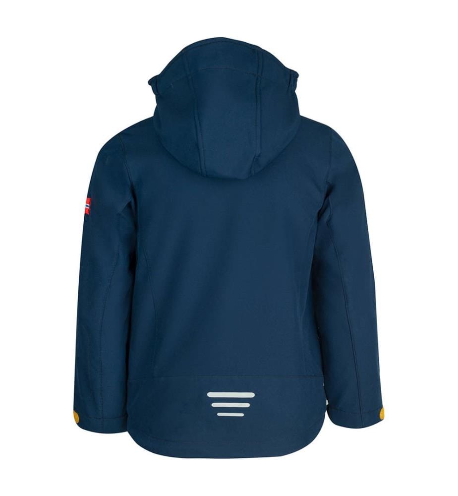Softshelljacke Oslofjord - Blau und Gelb