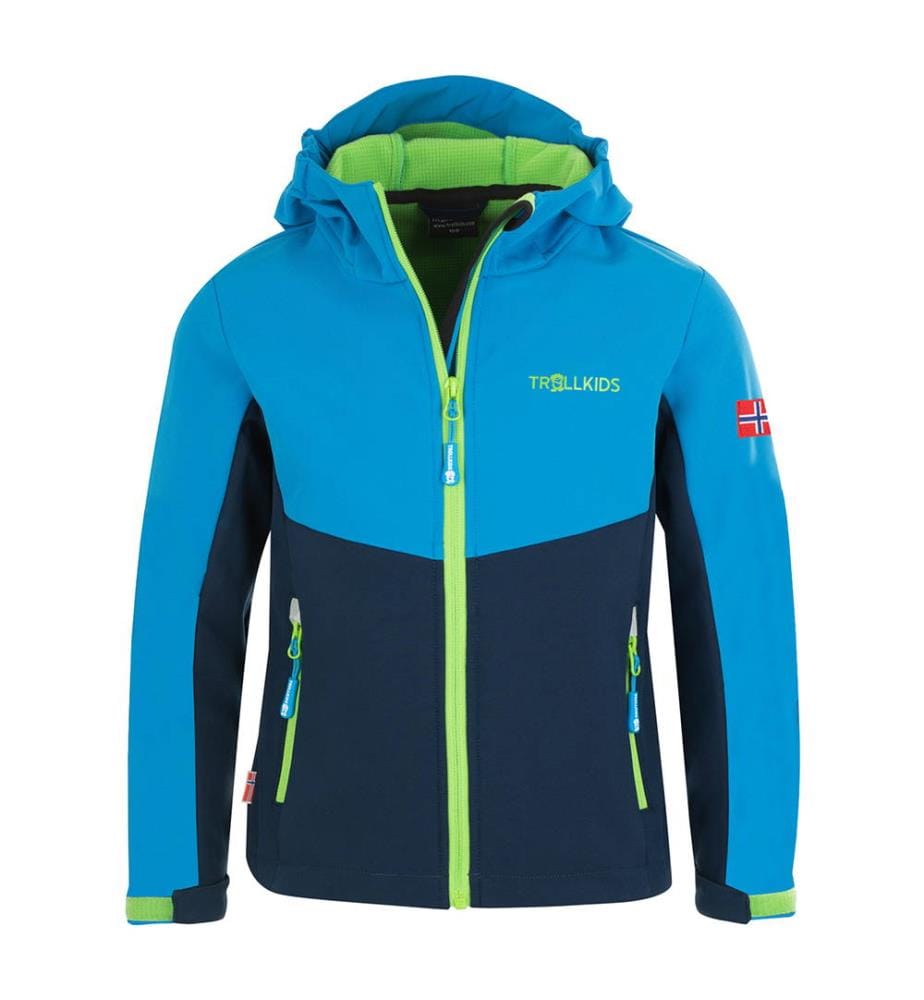 Fleece-Jacke Kristiansand - Blau und Marinblau