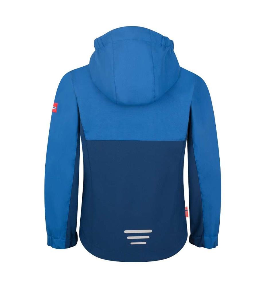 Kristiansand Softshell Jacke - Alpine Blue & Dark Indigo & Pool Blue
