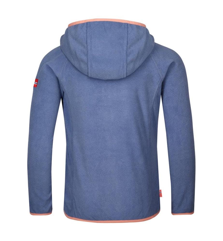 Mädchen Sandefjord Jacke - Lotus Blau und Dahlie