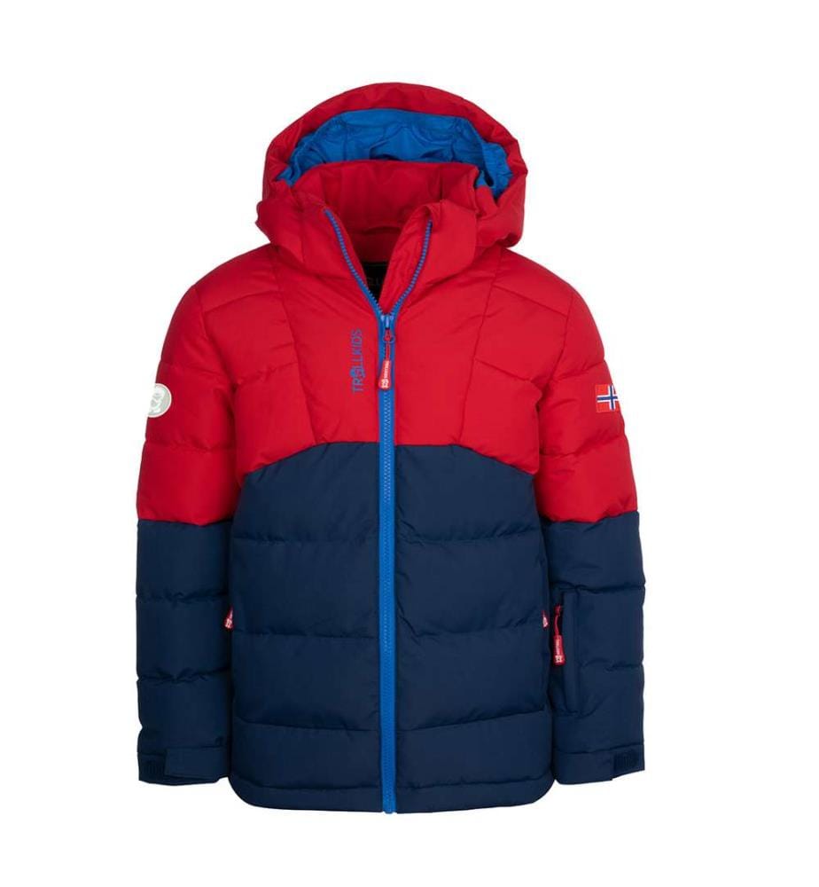 Gryllefjord Jacke - Hellrot, Mystisches Blau, Blau