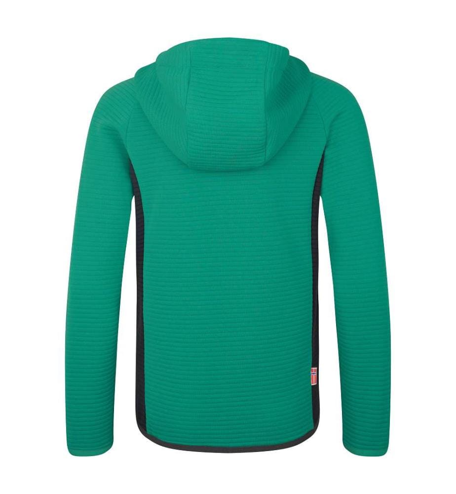 Sirdal Fleece Jacket - Sea Green & Pear Green & Black