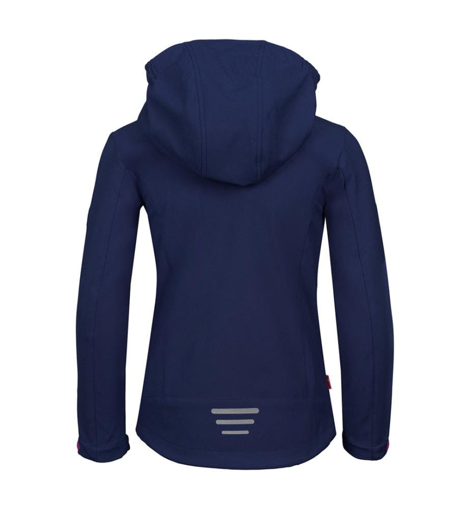 Softshelljacke Oslofjord - Marinblau und Fuchsia