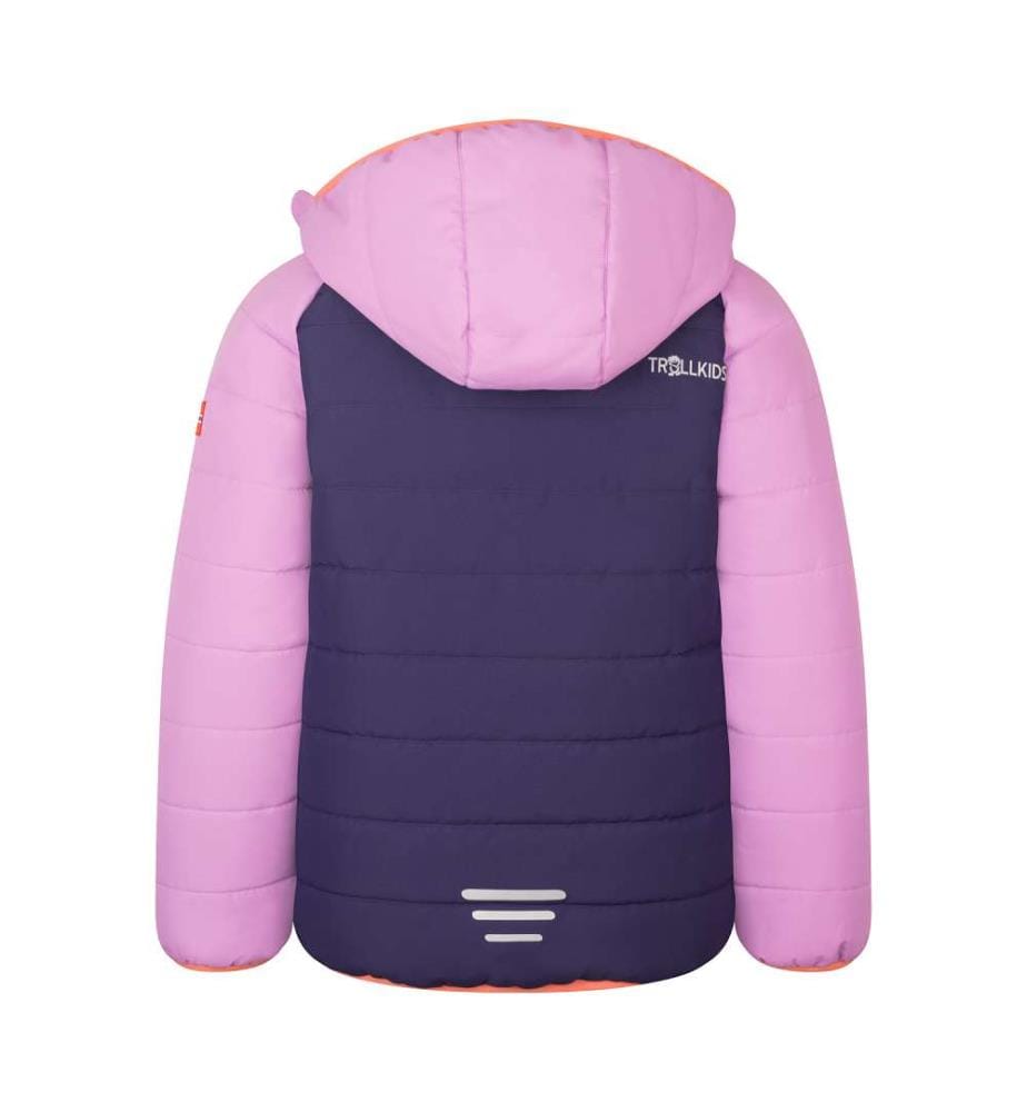 Veste isolée résistante à l'eau - violet foncé/violet clair/rose corail