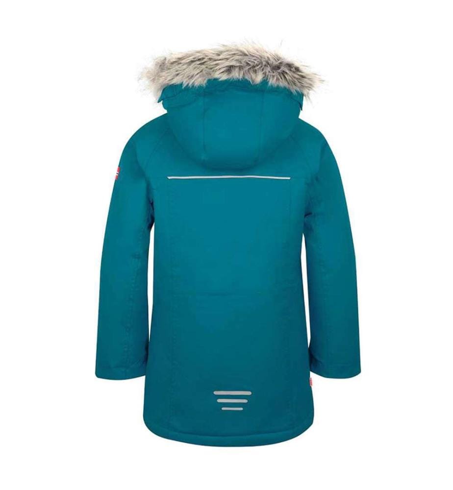 Wasserdichte isolierte Quilted Jacket - Deep Lagoon