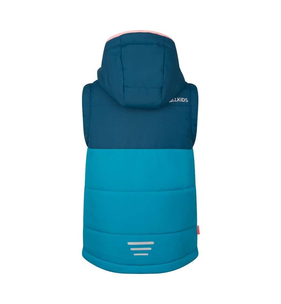 Narvik Weste XT - Madeira Blue & Harbor Blue & Peony Rose