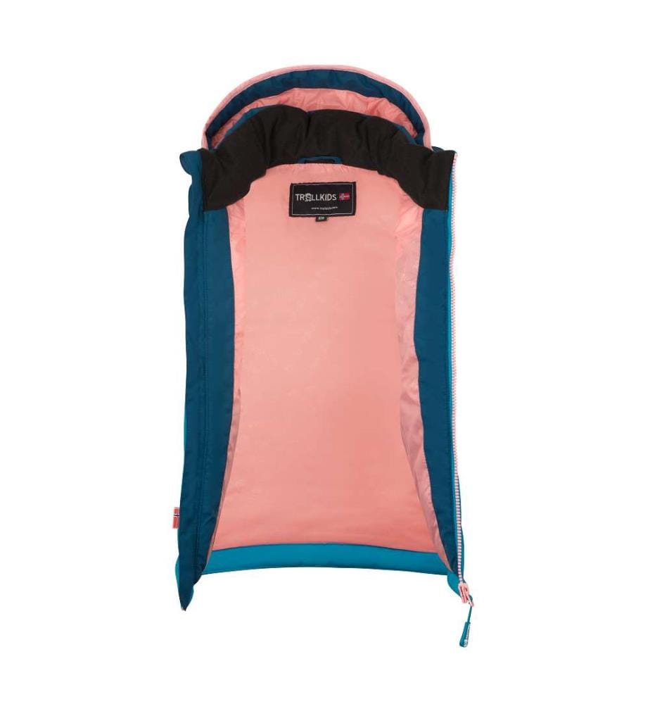 Narvik Weste XT - Madeira Blue & Harbor Blue & Peony Rose