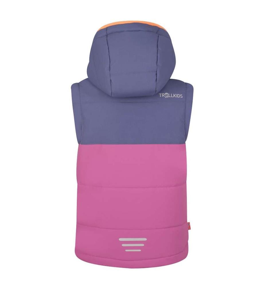 Narvik Weste XT - Mallow Pink & Violet Blue & Papaya